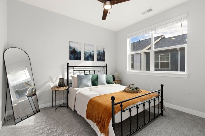 BirdWhistle Affordable Housing Interior Bedroom